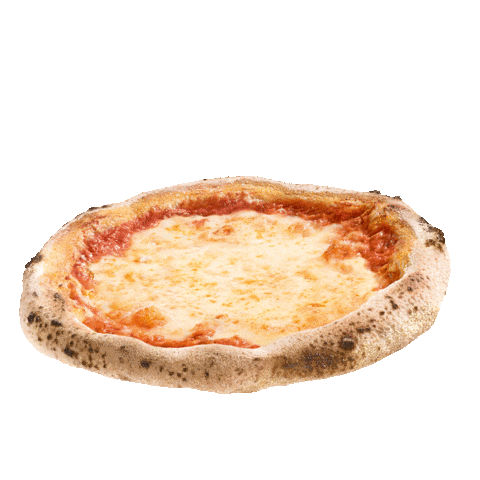 Hungry Cheese Pizza Sticker by Gustavo Gusto