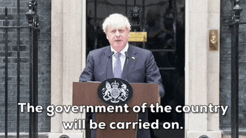 Boris Johnson Resignation GIF by GIPHY News