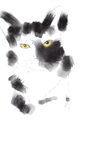 Monday Mood  | Relatable Cat Drawing for That Mond