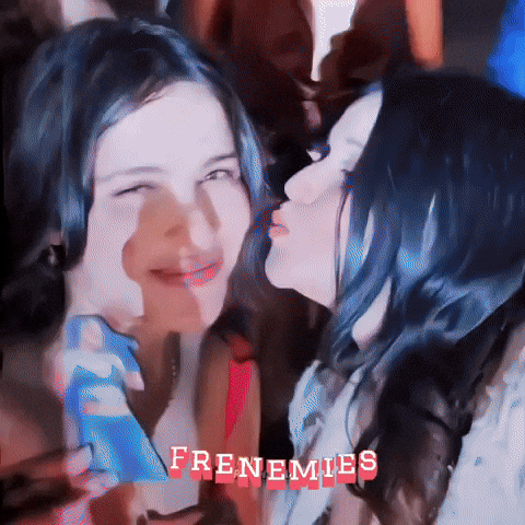 Friends Kiss GIF