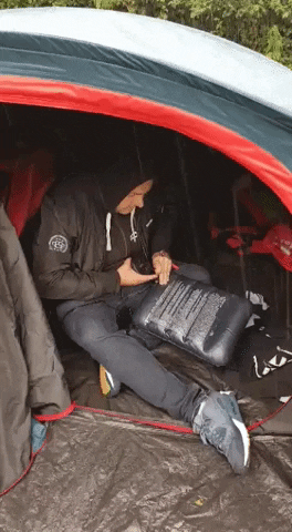 Rain Camping GIF by Eventure