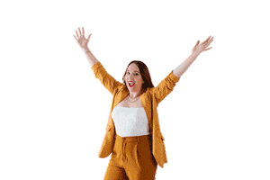 Celebration Woman Sticker by Nupticalia