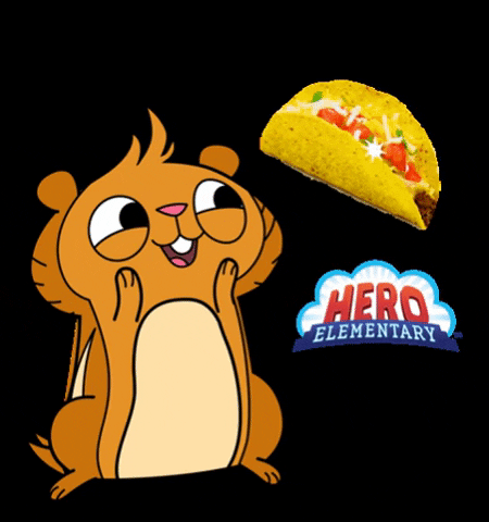 Taco Hamster GIF by Hero Elementary