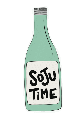 Happy Hour Soju Sticker by lgcapucci