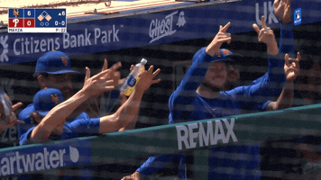 Celebrate Spider Man GIF by New York Mets