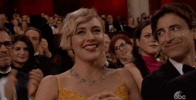 Greta Gerwig Oscars GIF by The Academy Awards