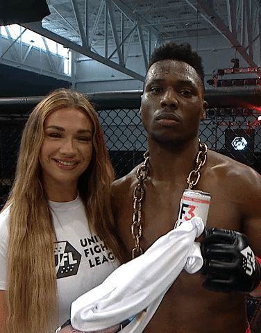 Happy Ring Girl GIF by United Fight League