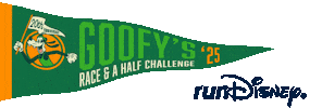 Rundisney Goofy Challenge Sticker by Disney Sports
