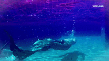 mermaid GIF by MOST EXPENSIVEST