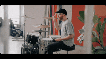 Drums Drumming GIF by Pure Noise Records