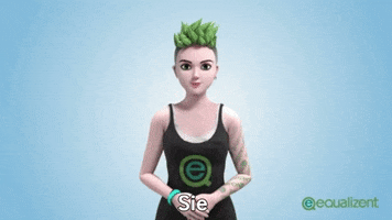 Sign Language Avatar GIF by Sign Time - SiMAX