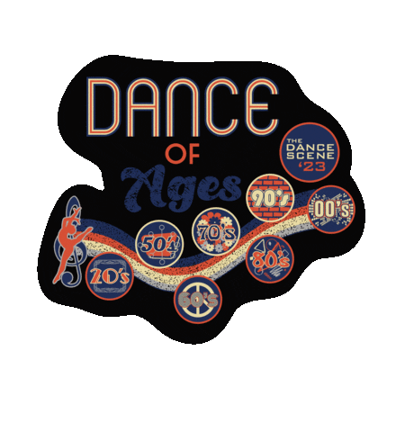 The Dance Scene Sticker