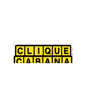 House Music Party Sticker by Clique Cabana