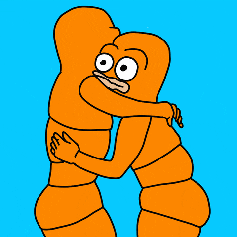 I Love You Hug GIF by shremps