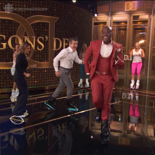 Jumping Dragons Den GIF by CBC