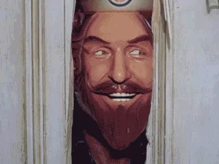 Scared The Shining GIF
