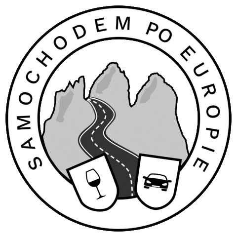 Samochodem po Europie Sticker