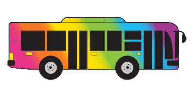 Rainbow Pride Sticker by CapMetro