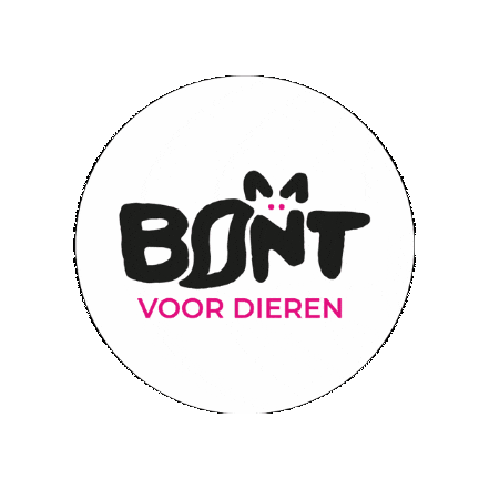 Stichting Bont voor Dieren Sticker