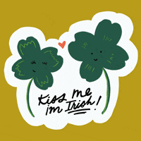 St Patricks Day Love GIF by BrittDoesDesign