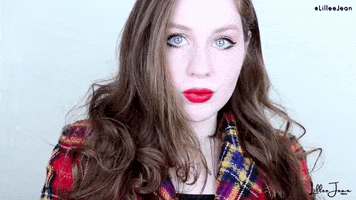 Red Lips Girl GIF by Lillee Jean