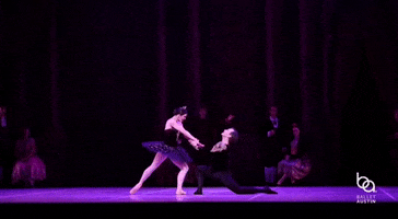 Black Swan Ballerina GIF by Ballet Austin