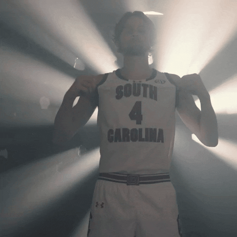 March Madness Sport GIF by gamecocksonline
