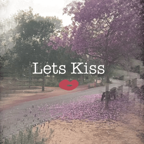 Kiss Me Spring GIF by Papier Patate