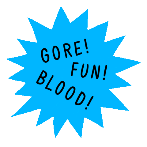 Fun Blood Sticker by Luigi Segre