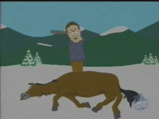 South Park Beat A Dead Horse GIF - Find & Share on GIPHY