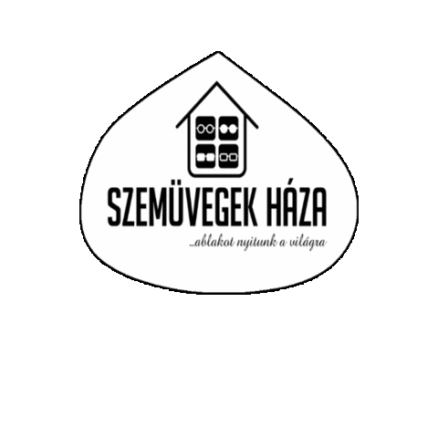 Szemüvegek Háza Sticker