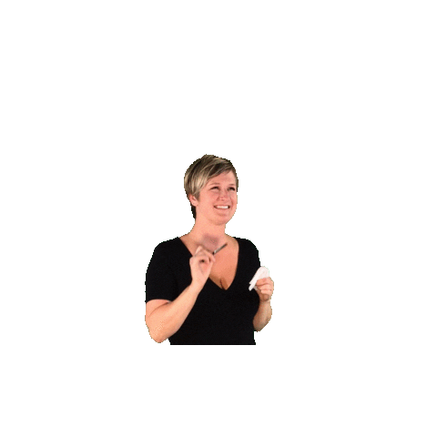 Getting Ready Oh No Sticker by Erin Bradley