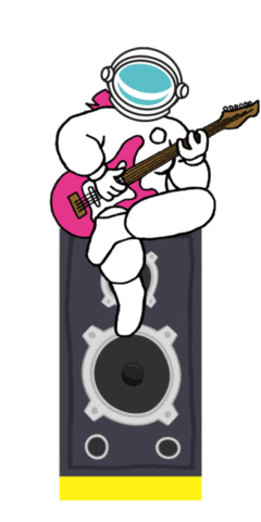 Casco Cervanauta Astronauta Fiestacervezagc Fiestacerveza Sticker