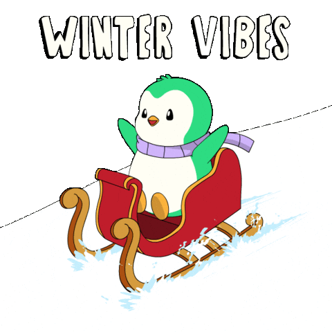 Snow Traveling Sticker by Abster