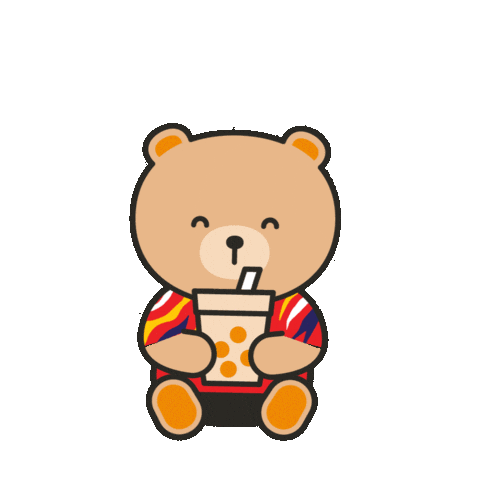 Bubble Tea Chill Sticker by KOI Thé Malaysia