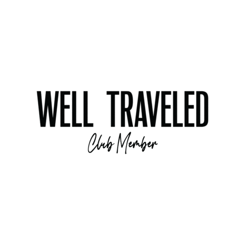 WellTraveled Sticker