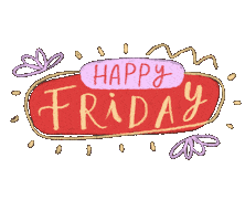 Happy Friday Sticker