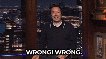 Youre Wrong Jimmy Fallon GIF by The Tonight Show Starring Jimmy Fallon