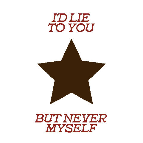 Lying The Answer Sticker by Leanna Firestone