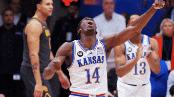 Kansas Basketball Ku GIF by Kansas Athletics