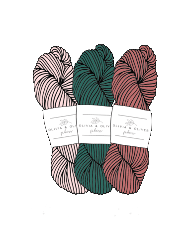 OliviaAndOliverFibers Sticker