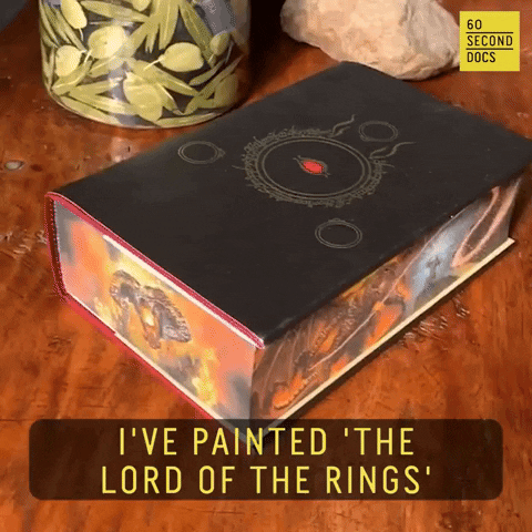 Lord Of The Rings Artist GIF by 60 Second Docs
