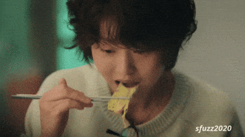 Korean Actress Eating GIF