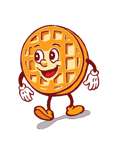 Waffle Stl Sticker by Garcia Properties