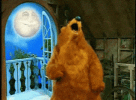 dancing bear moon bear in the big blue house