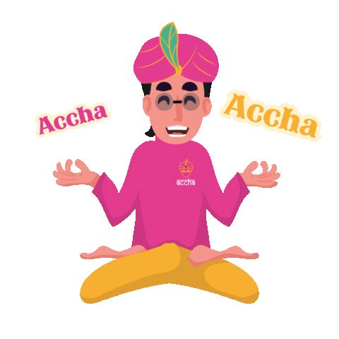 Accha Sticker
