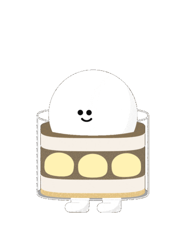 Shock Cake Sticker by CakeTaiwan