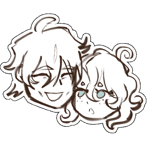 Dad Daughter Sticker