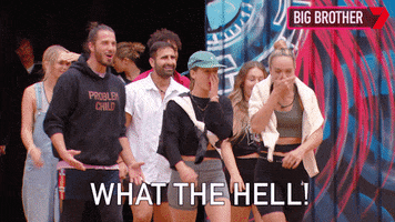 What The Hell Wtf GIF by Big Brother Australia