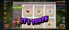 Clash Of Clans Its Trash GIF